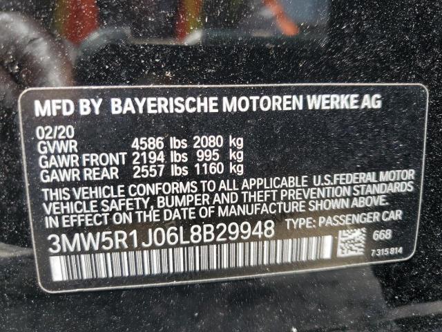 3MW5R1J06L8B29948 BMW 330I