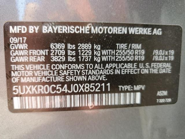 5UXKR0C54J0X85211 BMW X5 Xdrive35i