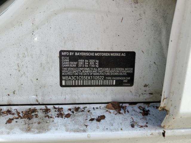 WBA3C1C55EK110522 BMW 328 I Sulev