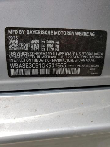 WBA8E3C51GK501665 BMW 328 Xi Sulev