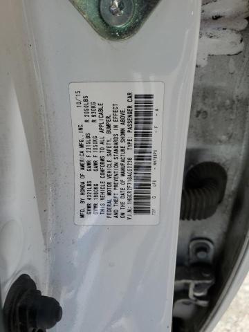 1HGCR2F71GA050236 Honda ACCORD EX