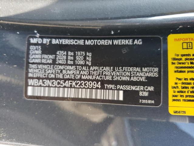 WBA3N3C54FK233994 BMW 428 I