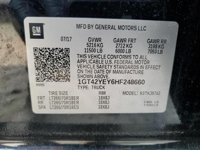 1GT42YEY6HF248660 GMC Sierra K3500 Denali
