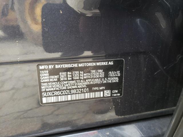 5UXCR6C02L9B32101 BMW X5 Xdrive40i