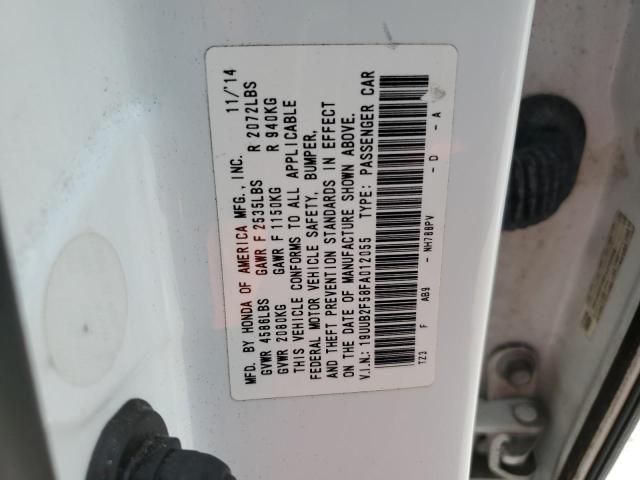 19UUB2F58FA012055 Acura TLX TECH