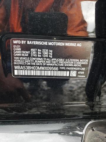 WBA53BH03MWX09566 BMW 530 I