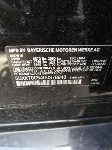 5UXKT0C54G0S78948 BMW X5 Xdr40e
