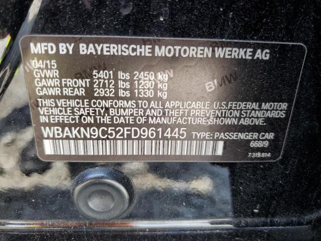 WBAKN9C52FD961445 BMW 550 I