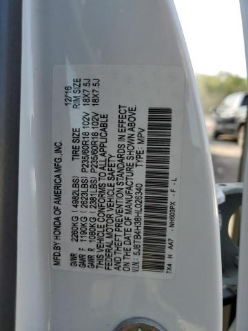 5J8TB4H38HL026340 Acura RDX