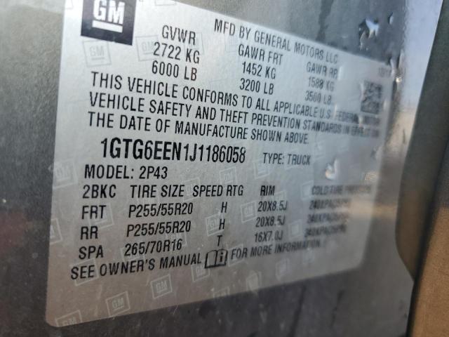 1GTG6EEN1J1186058 GMC Canyon Denali