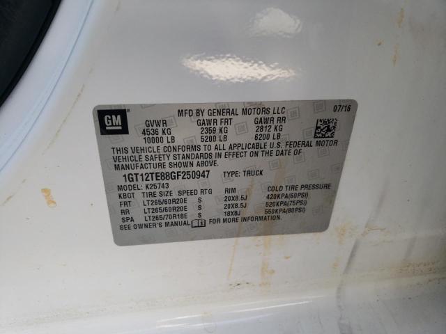 1GT12TE88GF250947 GMC Sierra K2500 Slt