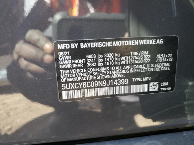 5UXCY8C09N9J14399 BMW X6 M50i