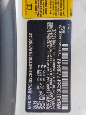 WBA3T3C55FP738449 BMW 435 I