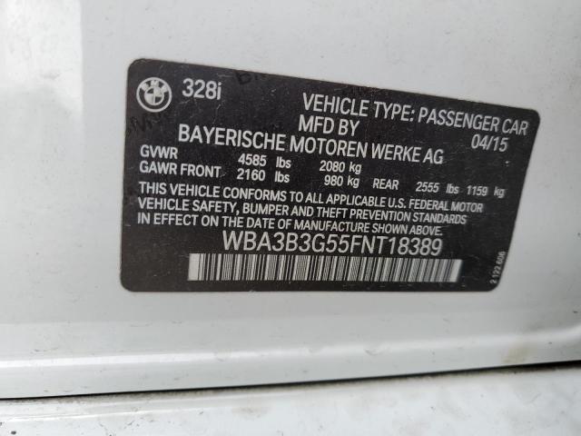 WBA3B3G55FNT18389 BMW 328 XI