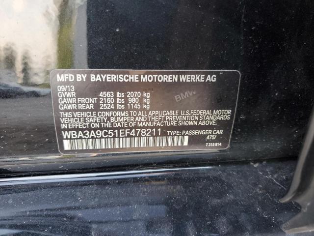 WBA3A9C51EF478211 BMW 335 I