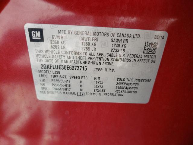 2GKFLUE30E6373716 GMC Terrain Denali