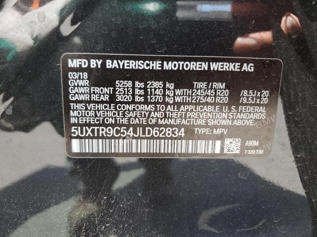5UXTR9C54JLD62834 BMW X3 Xdrive30i