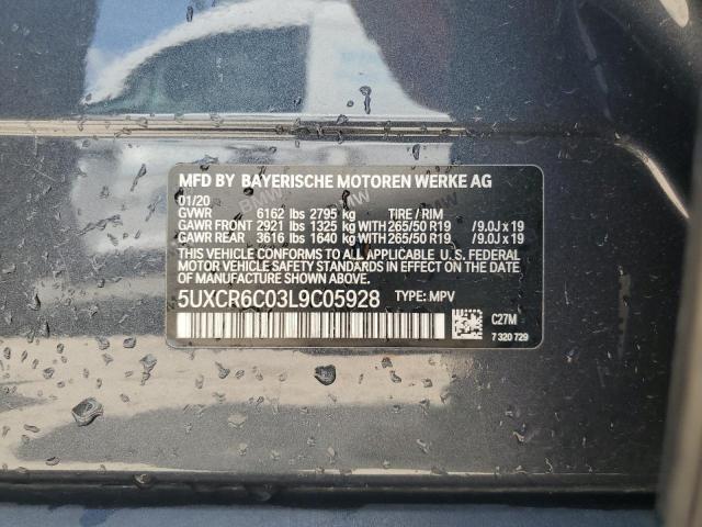 5UXCR6C03L9C05928 BMW X5 Xdrive40i