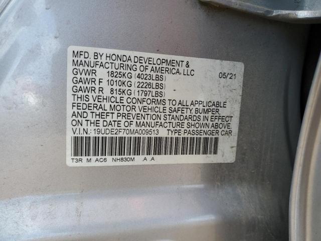 19UDE2F70MA009513 Acura Ilx Premium