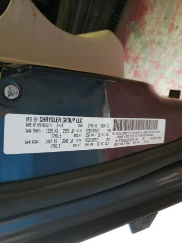 2C4RDGCG4ER349320 Dodge Grand Caravan Sxt