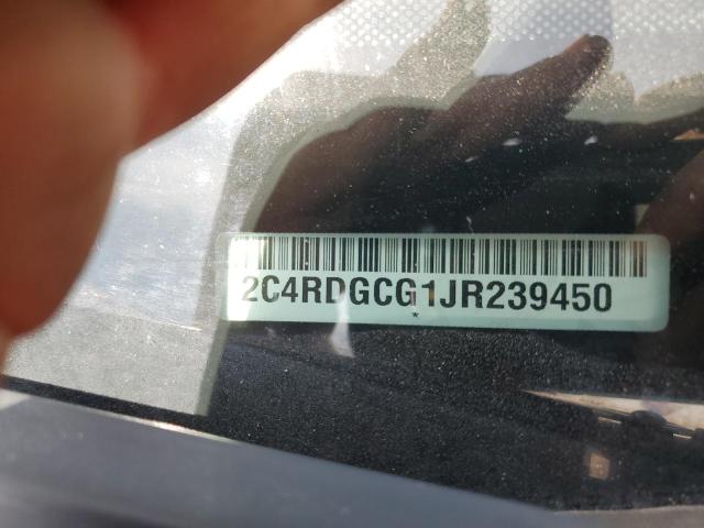 2C4RDGCG1JR239450 Dodge Grand Caravan Sxt