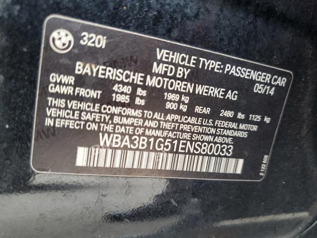 WBA3B1G51ENS80033 BMW 320 I