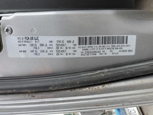2C4RDGEG0HR851663 Dodge Grand Caravan Gt