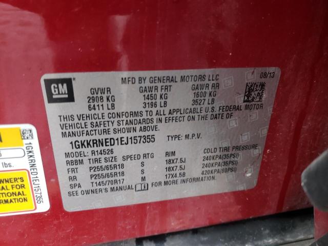 1GKKRNED1EJ157355 GMC ACADIA SLE