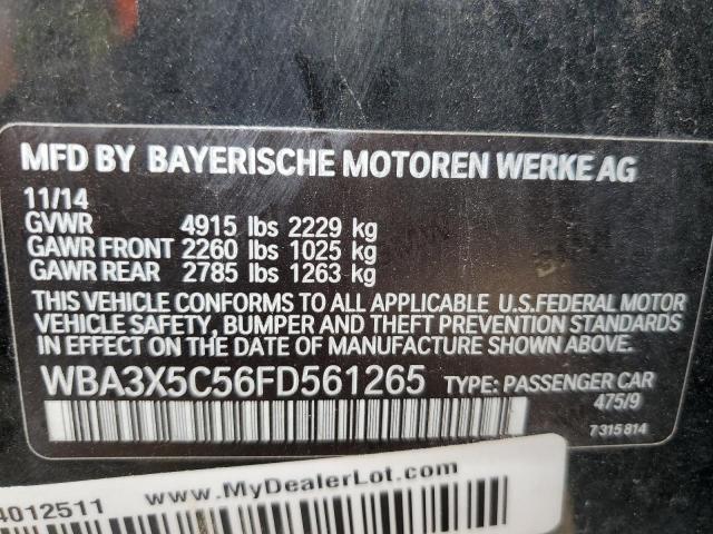 WBA3X5C56FD561265 BMW 328 XIGT