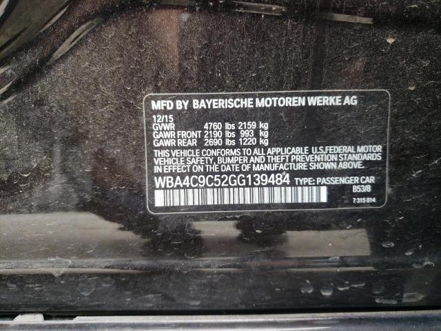 WBA4C9C52GG139484 BMW 428 Xi Gran Coupe Sulev