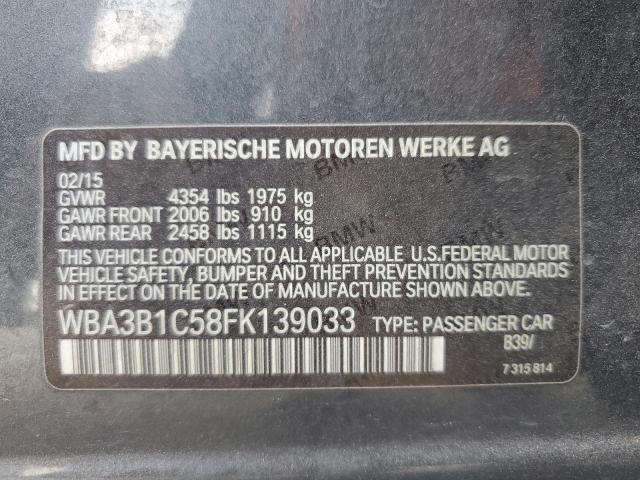 WBA3B1C58FK139033 BMW 320 I
