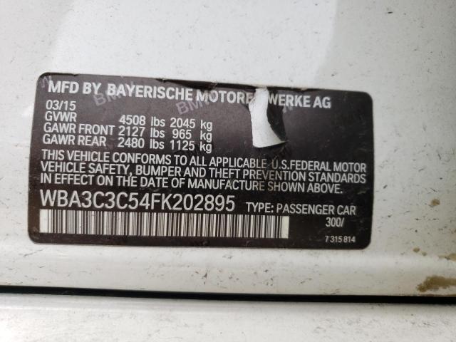 WBA3C3C54FK202895 BMW 320 I Xdrive
