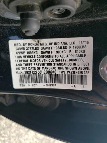 19XFC2F58HE208940 Honda Civic Lx