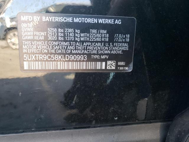 5UXTR9C58KLD90993 BMW X3 Xdrive30i