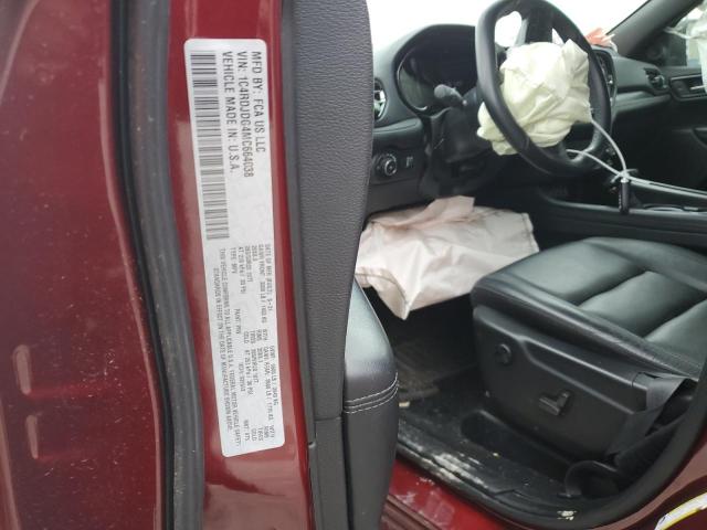 1C4RDJDG4MC664038 Dodge DURANGO GT