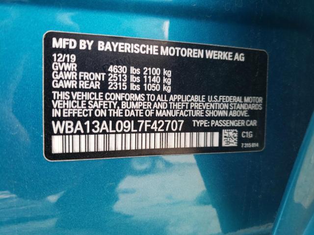 WBA13AL09L7F42707 BMW M235XI