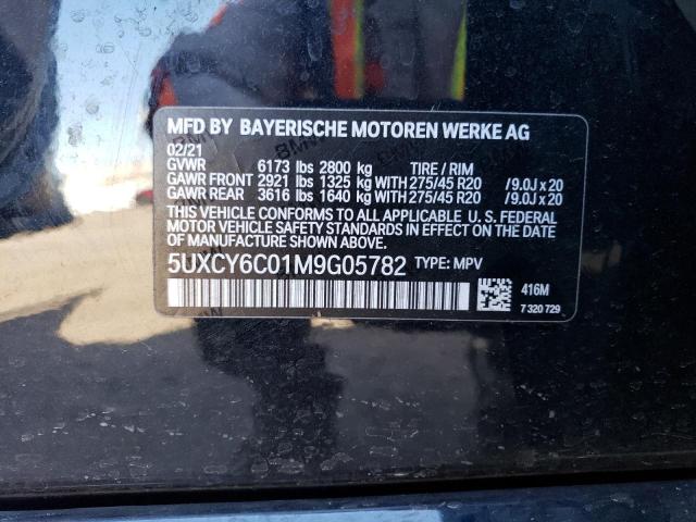 5UXCY6C01M9G05782 BMW X6 Xdrive40i