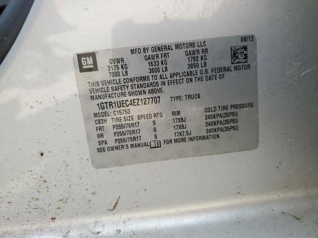 1GTR1UEC4EZ127707 GMC Sierra C1500 Sle