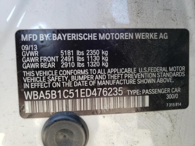 WBA5B1C51ED476235 BMW 535 I