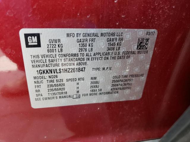 1GKKNVLS1HZ261847 GMC Acadia All Terrain