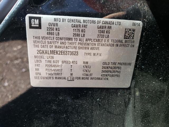 2GKALMEK2E6373623 GMC Terrain Sle