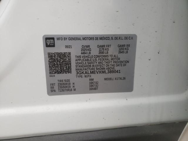 3GKALMEVXML389041 GMC Terrain Sle