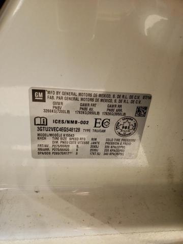 3GTU2VEC4EG548128 GMC Sierra K1500 Slt
