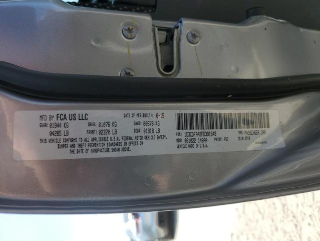 1C3CDFAA9FD391649 Dodge DART SE