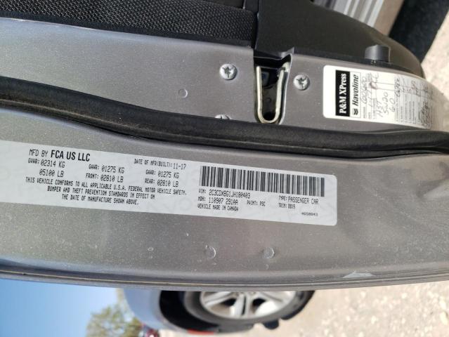 2C3CDXBG1JH180403 Dodge Charger Sxt