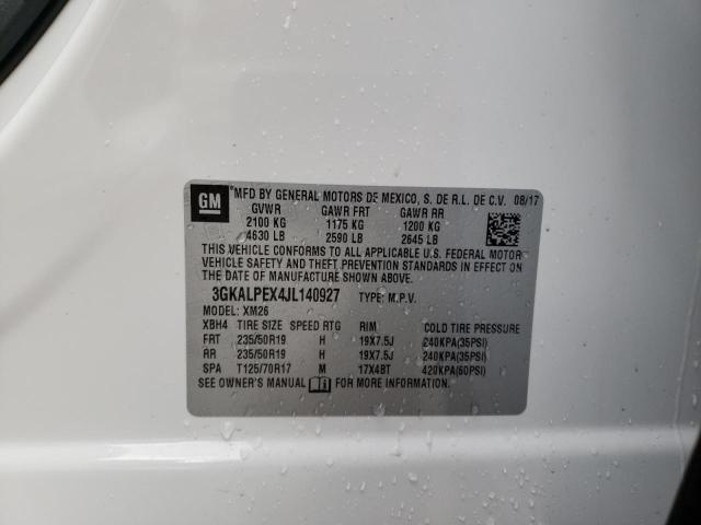 3GKALPEX4JL140927 GMC Terrain Slt