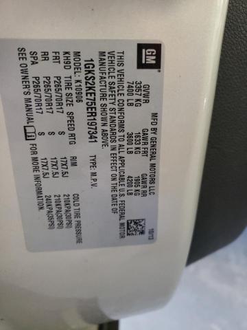1GKS2KE75ER197341 GMC Yukon Xl K1500 Slt