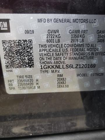 1GKKNLLS6LZ120169 GMC Acadia At4