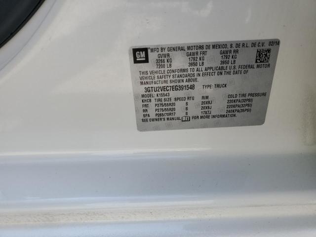 3GTU2VEC7EG391548 GMC Sierra K1500 Slt