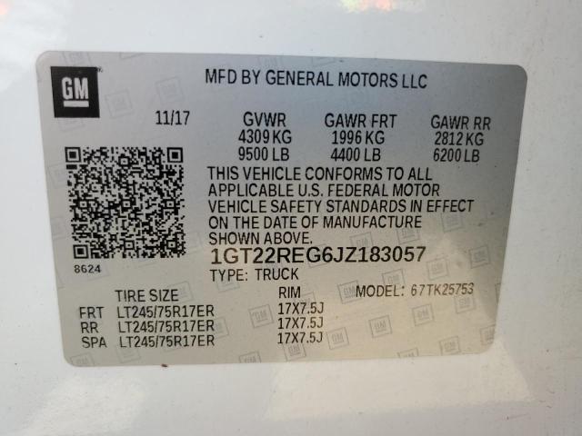 1GT22REG6JZ183057 GMC Sierra K2500 Heavy Duty
